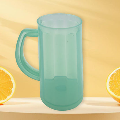 Plastic Coffee Mug With Handle Used for Drinking and Taking Coffees and Some Other Beverages in All Kinds of Places for Kitchen, Office, Home Dishwasher Safe(1 pc)