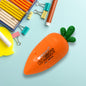 Student Pencil Sharpener Cartoon Simple Carrot Pencil Sharpener Suitable for Students, Children, School, Stationery (1 Pc)