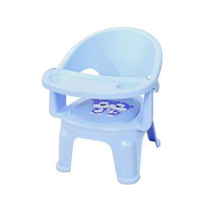 Baby Chair, with Tray Strong and Durable Plastic Chair for Kids/Plastic School Study Chair/Feeding Chair for Kids, Portable High Chair for Kids