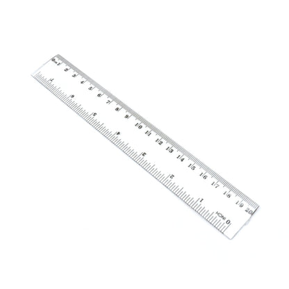 20Cm Ruler For Student Purposes While Studying And Learning In Schools And Homes Etc. (1Pc)