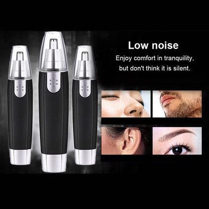 6003 Sharp New Ear and Nose Hair Trimmer Professional Heavy Duty Steel Nose Clipper Battery-Operated. 