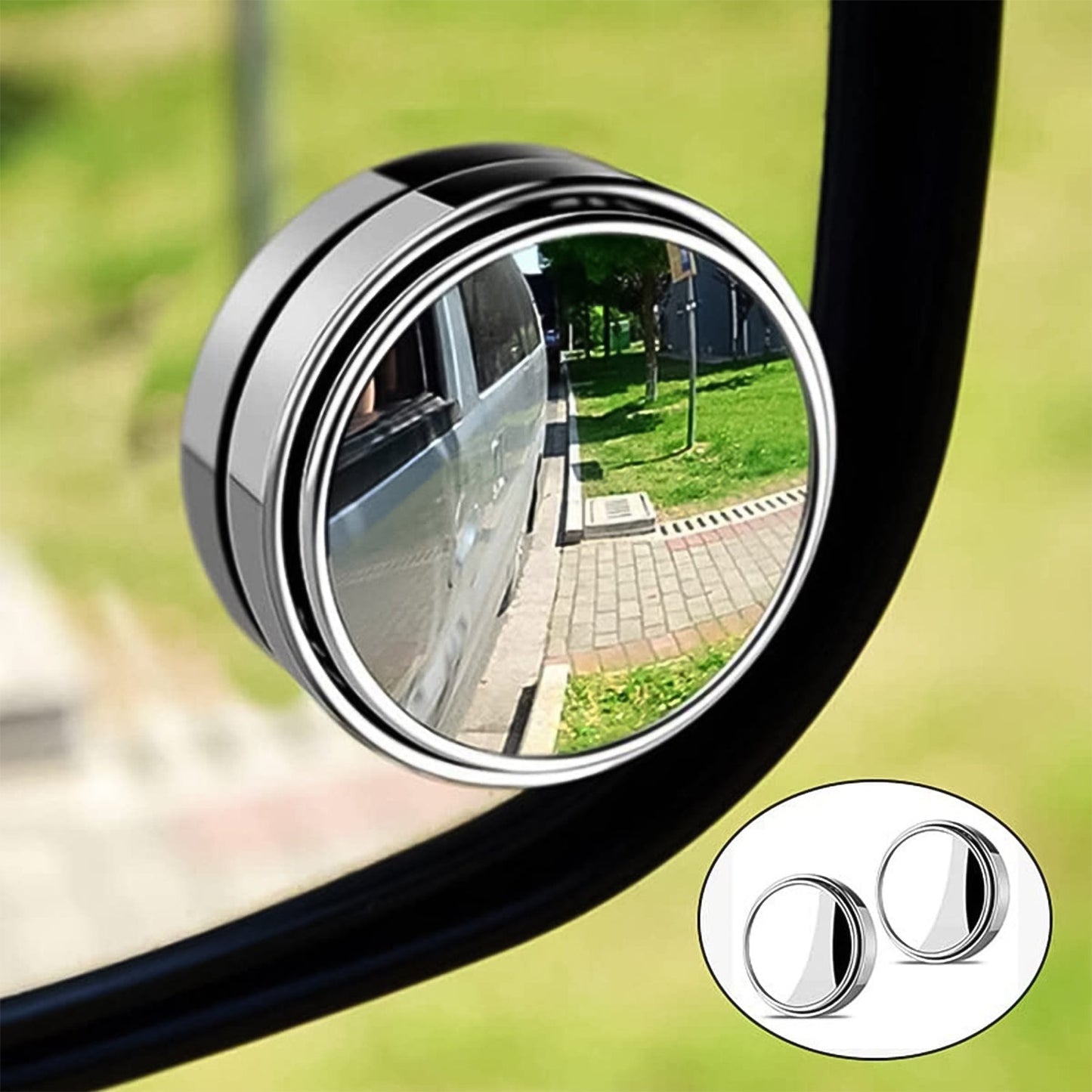 Car Blind Spot Side Mirror Round HD Glass Blindspot Mirror (2 Pcs Set)Car Blind Spot Side Mirror Round HD Glass Blindspot Mirror (2 Pcs Set)Car Blind Spot Side Mirror Round HD Glass Blindspot Mirror (2 Pcs Set)