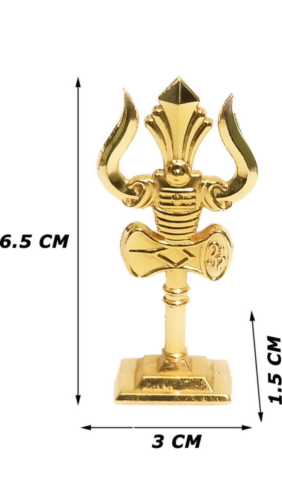 Car dashboard Trishul Stand Decorative Showpiece