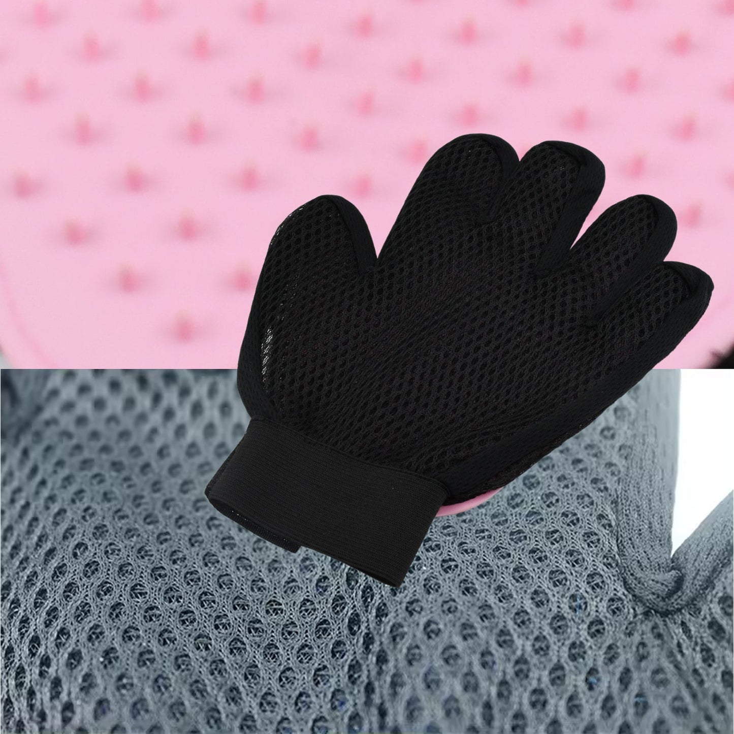 Pink Gloves, Gloves Bathing Tool (1 Pc)