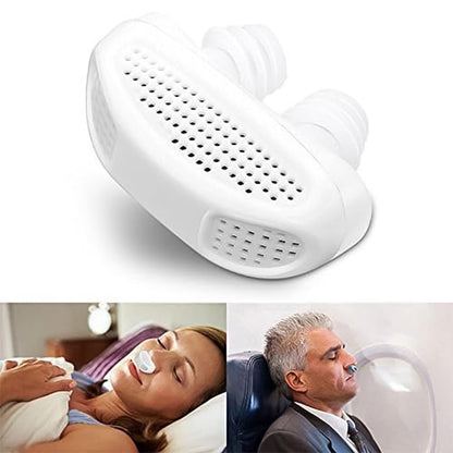 2 in 1 Anti Snoring and Air Purifier Nose Clip Anti Snoring Device (1 Pc / With Plastic Case)