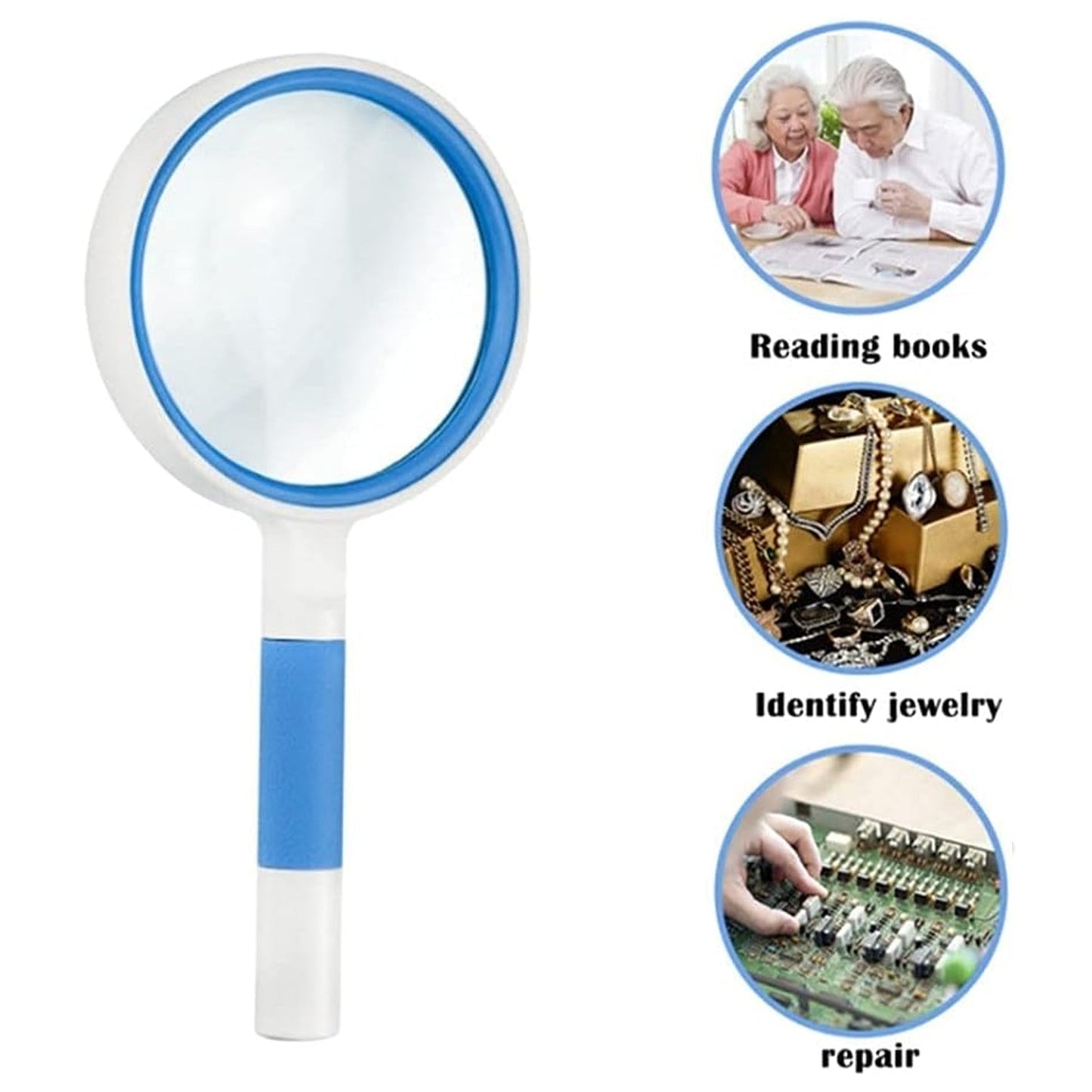 Magnifying Glass With 7x Handheld Magnifier (60 MM / 1 Pc)