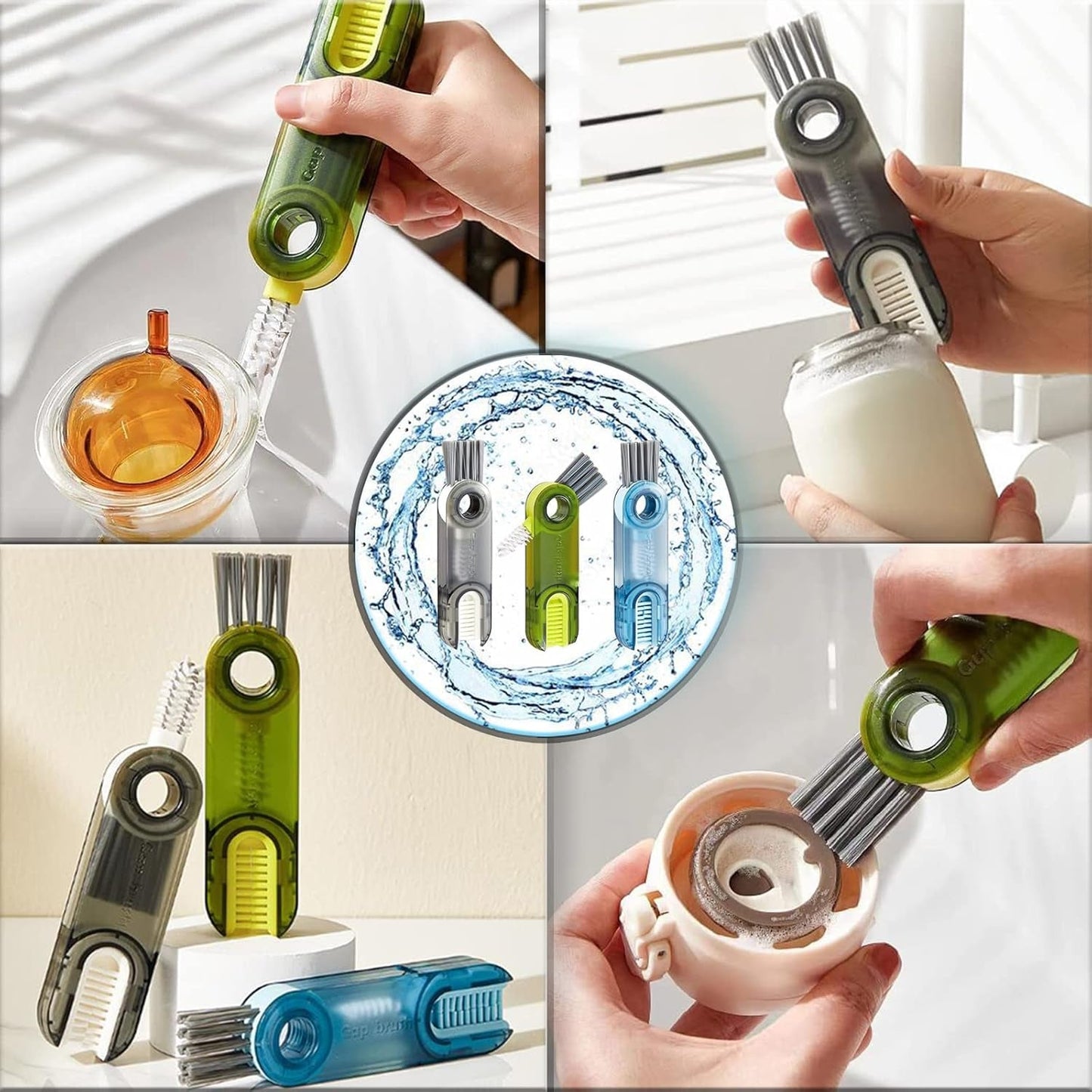 3 in 1 Multifunctional Cleaning Brush (1 Pc / Loose)