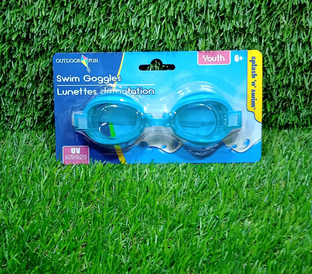 SWIMMING GOGGLES WITH ADJUSTABLE CLEAR VISION ANTI-FOG WATERPROOF SWIMMING GOGGLES