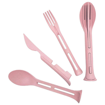 3 in 1 Reusable Spoon, Knife Forks Tableware, Spoon (3 Pcs Set)