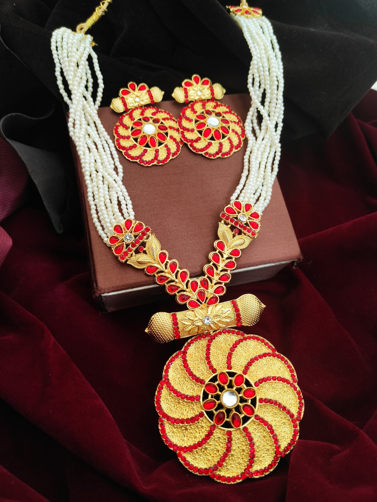 Rajwadi Necklace Set