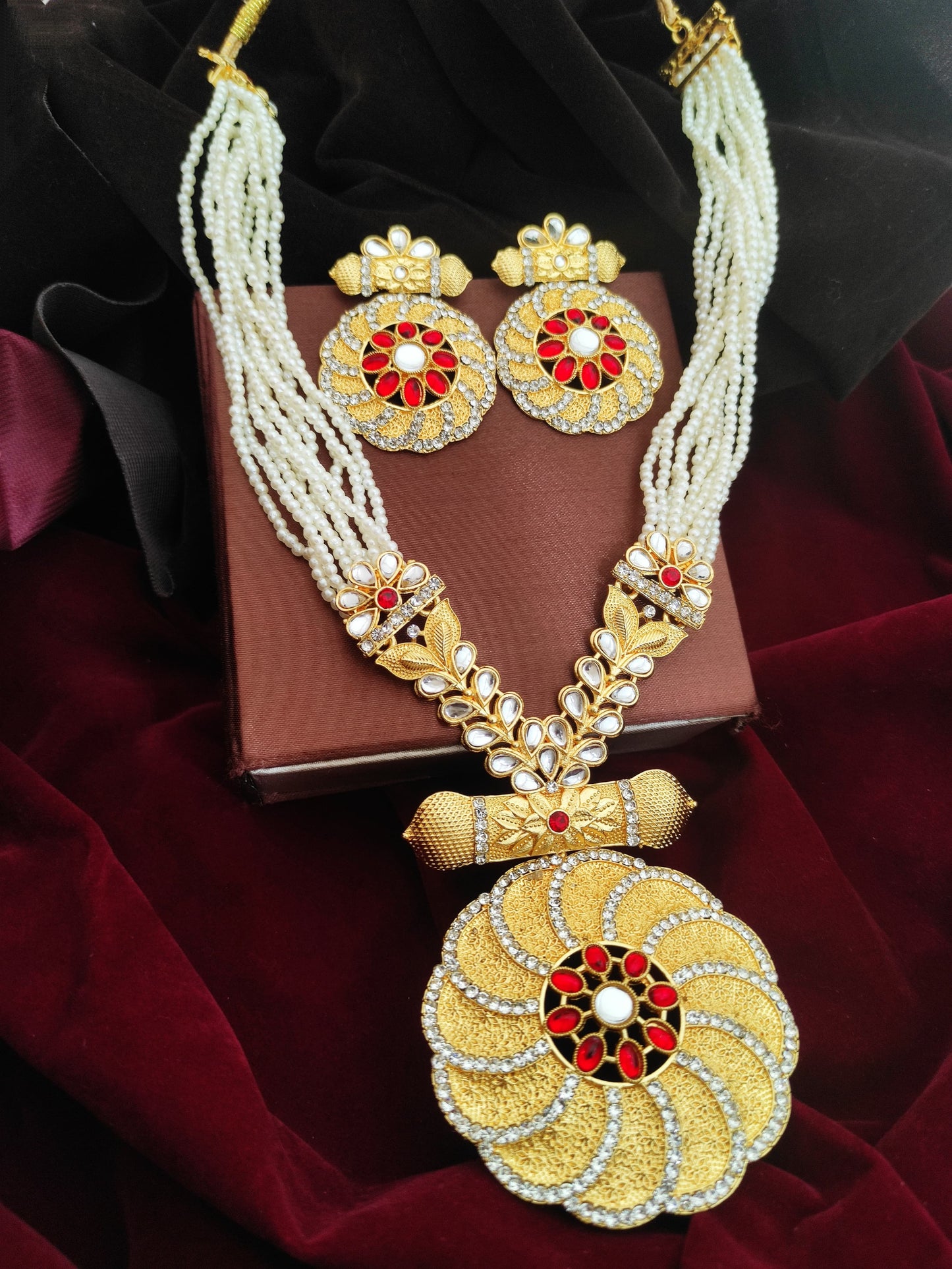 Rajwadi Necklace Set